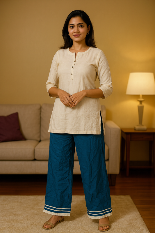Women Cotton Plazzo Pant