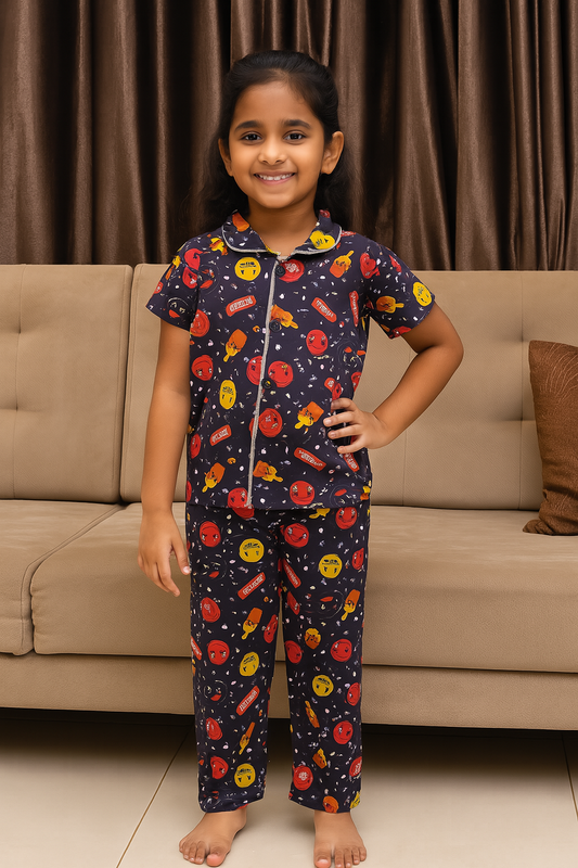 Kids Collar Co-ord Set