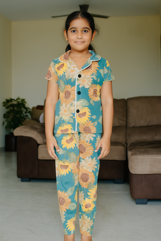 Kids Collar Co-ord Set