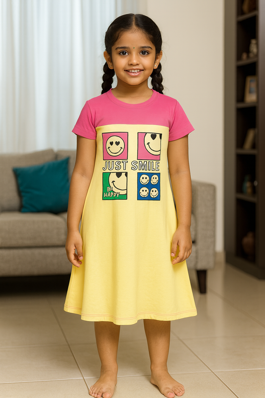 Premium Kids Long Polo Frock - 9023