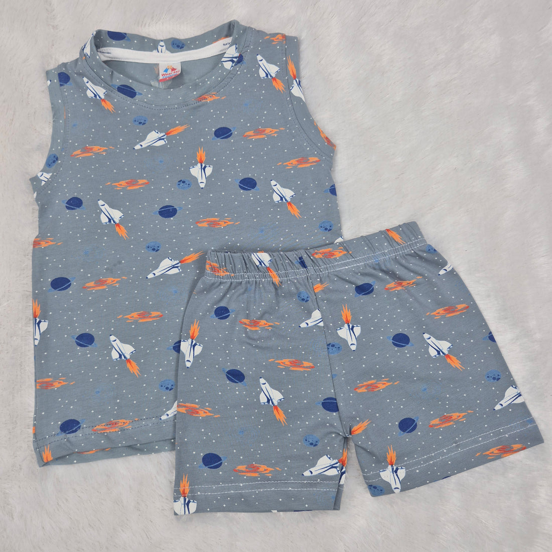 Premium Sleeveless Co-ord Shorts Set
