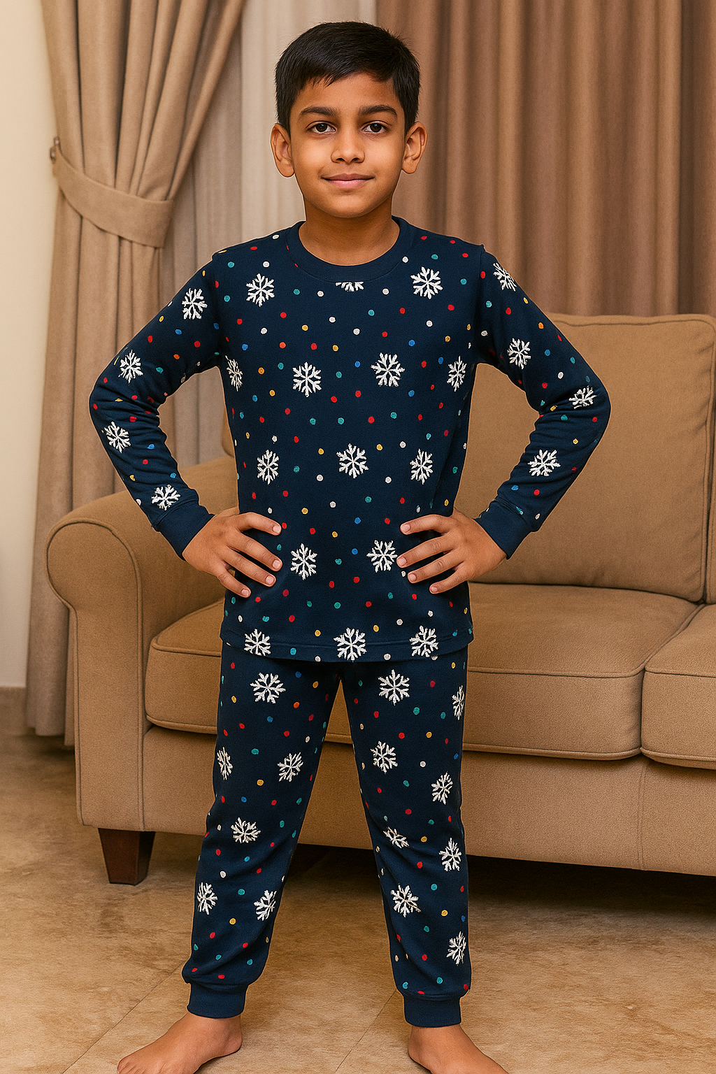 Kids Full Sleeve Pant Co-ord Set