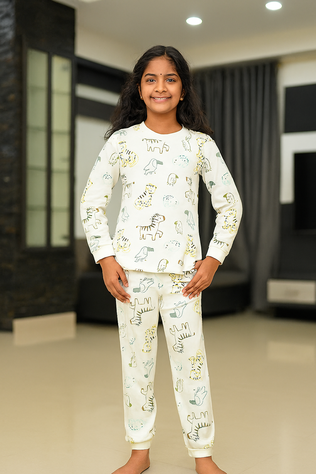 Kids Full Sleeve Pant Co-ord Set
