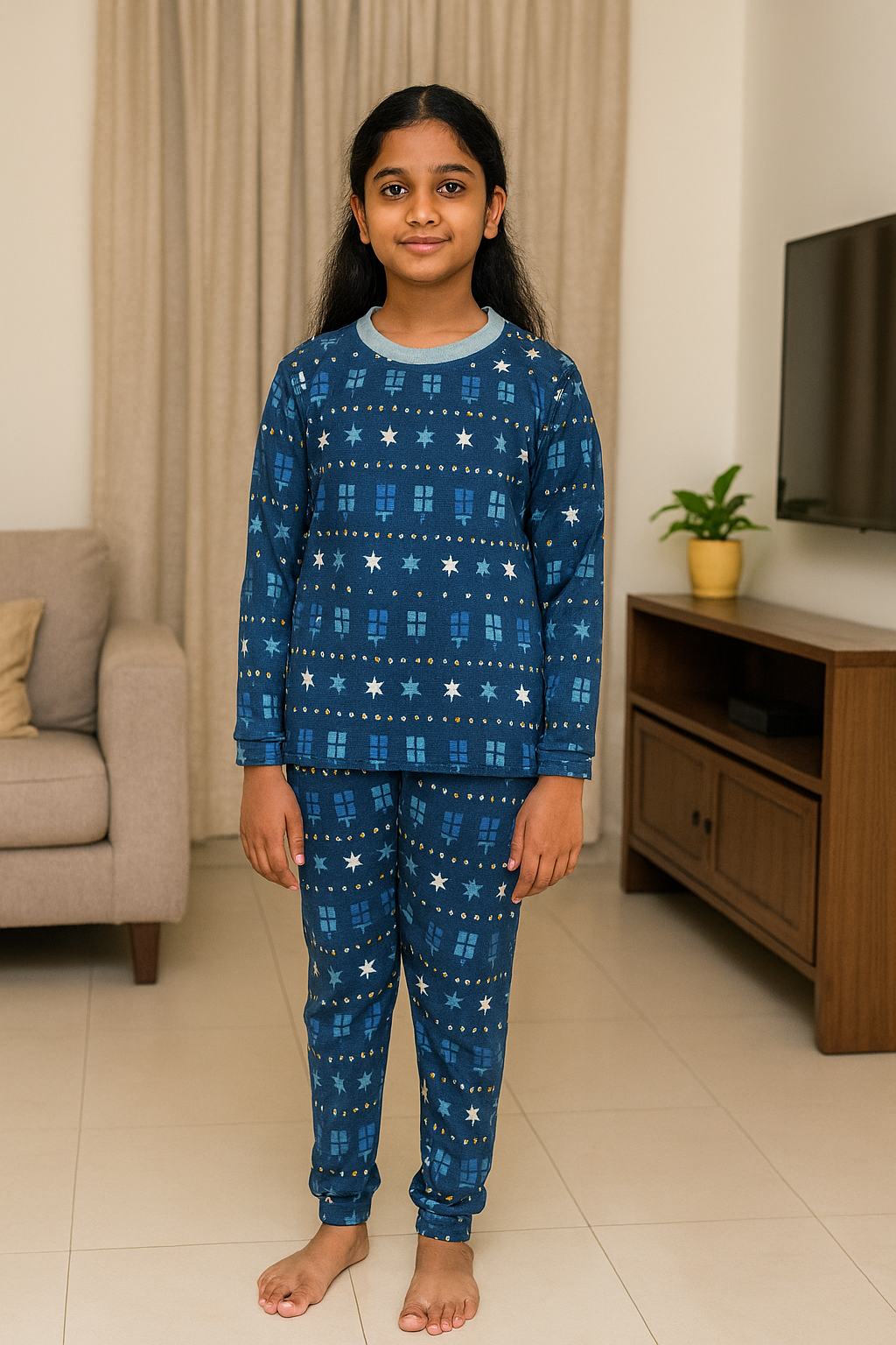 Kids Full Sleeve Pant Co-ord Set