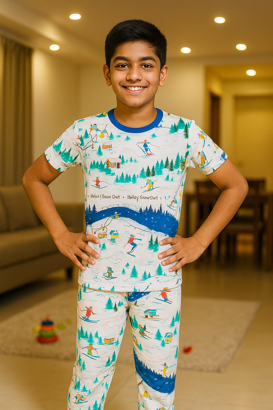 Kids Half Sleeve Pant Co-ord Set