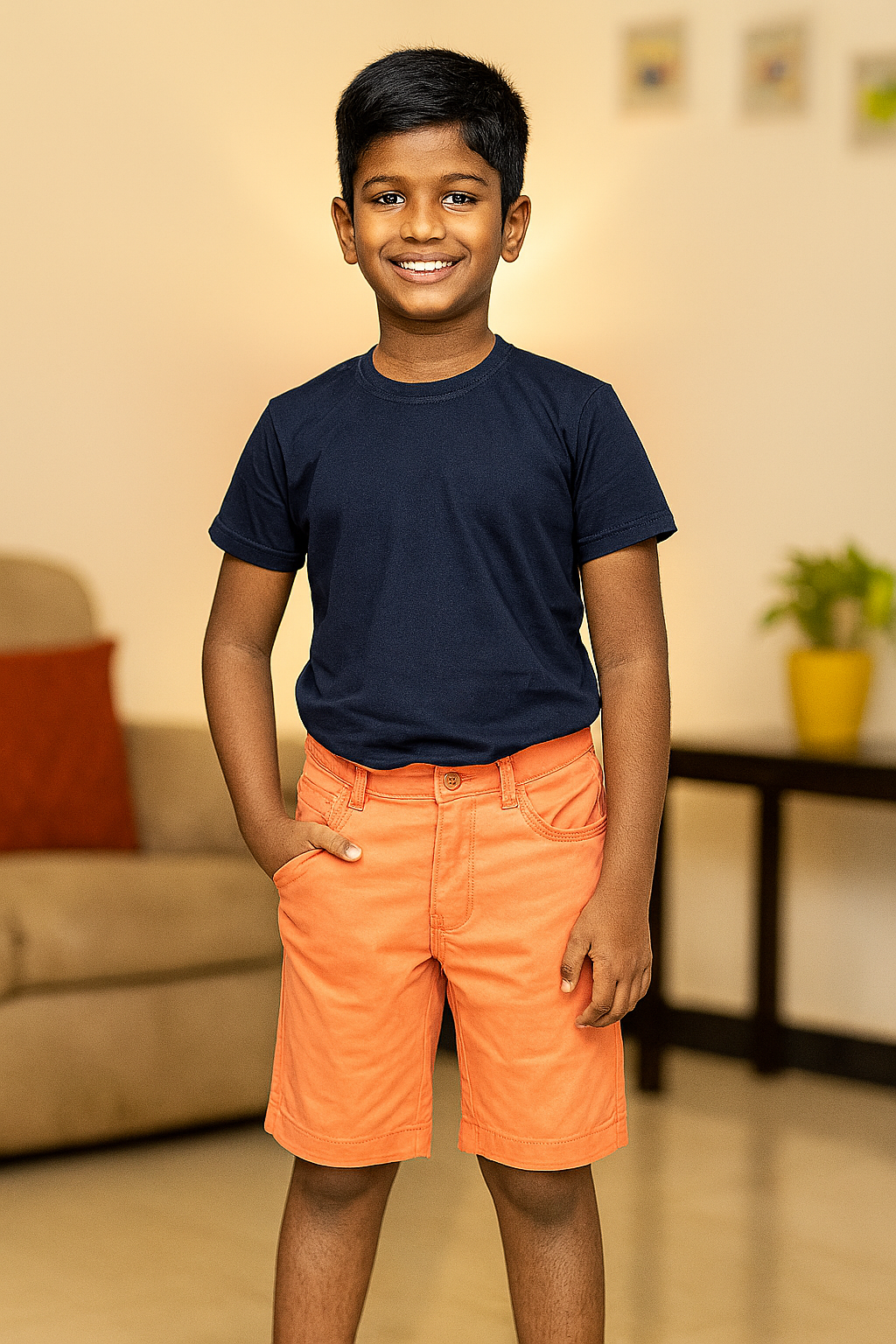 Boy Cotton Shorts