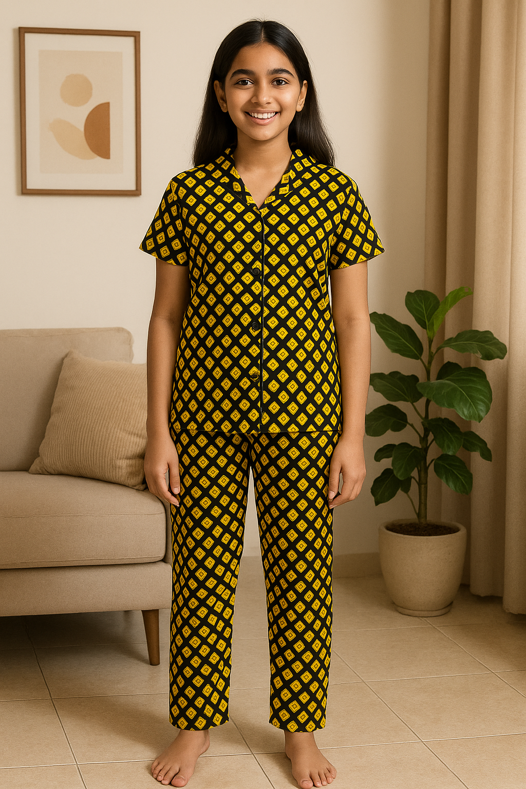 Kids Collar Co-ord Set