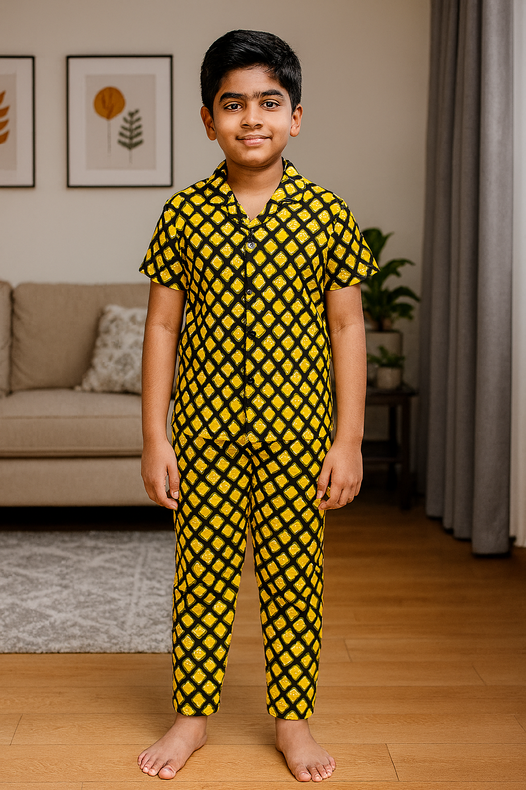 Kids Collar Co-ord Set