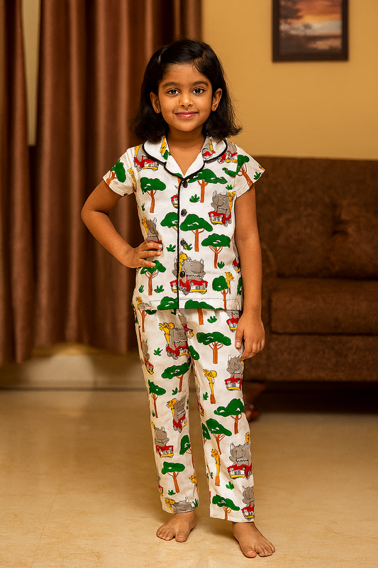 Kids Collar Co-ord Set