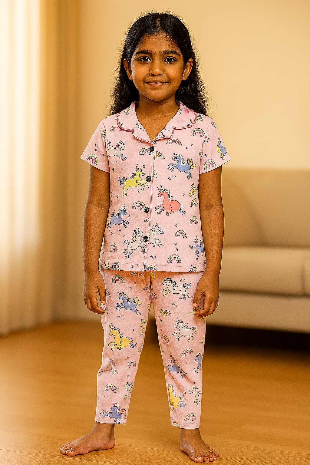 Kids Collar Co-ord Set