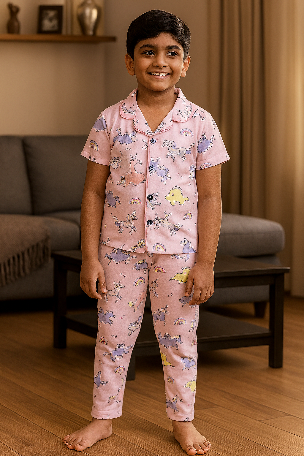 Kids Collar Co-ord Set