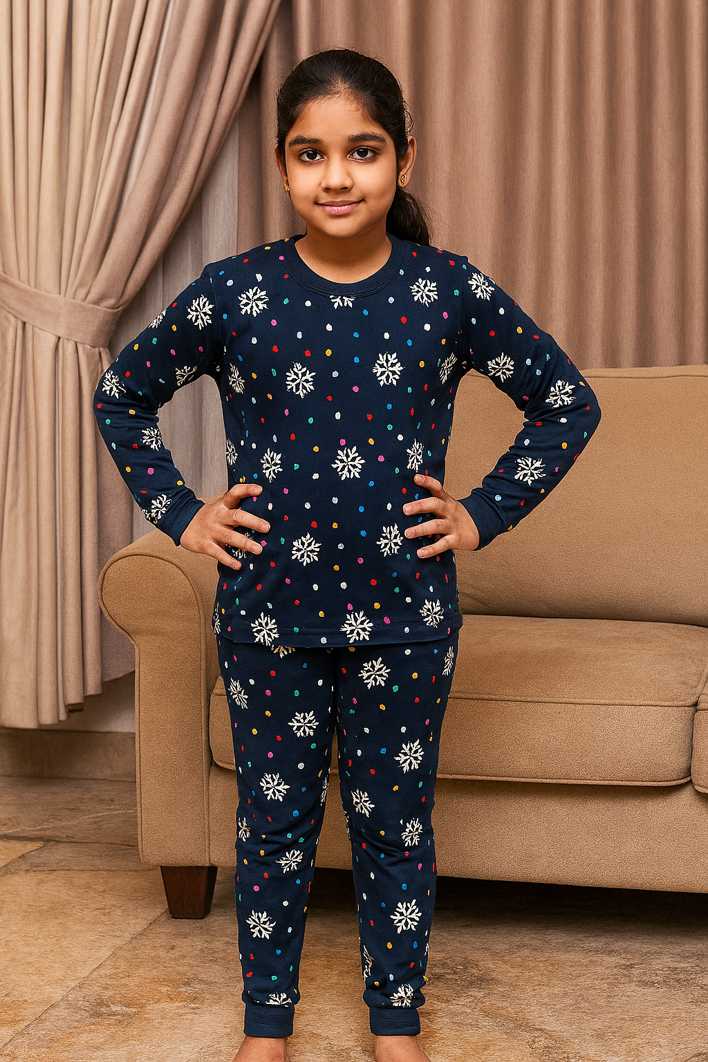 Kids Full Sleeve Pant Co-ord Set