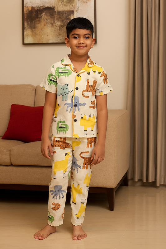 Kids Collar Co-ord Set