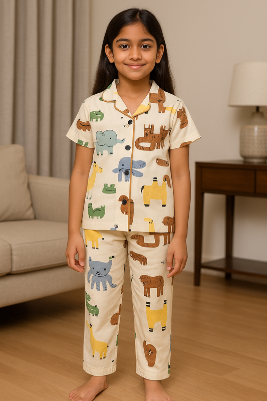 Kids Collar Co-ord Set