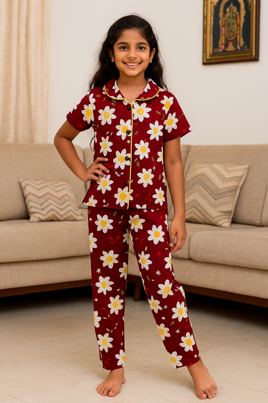 Kids Collar Co-ord Set