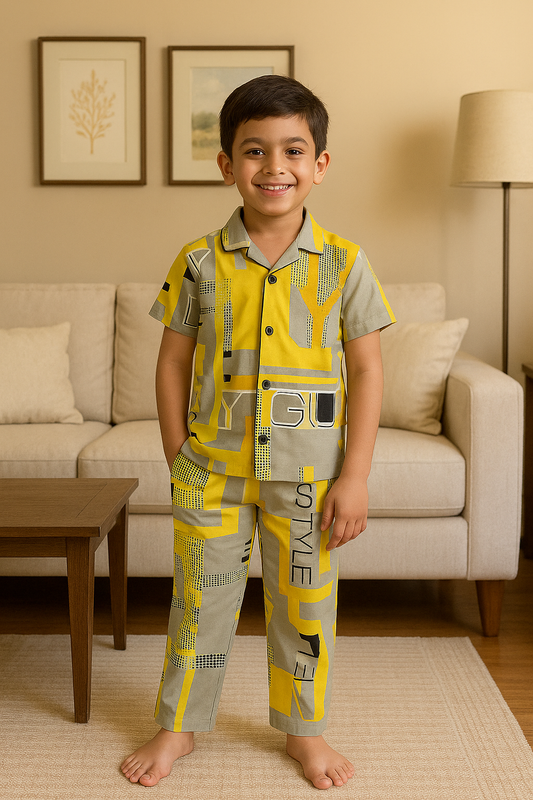 Kids Collar Co-ord Set