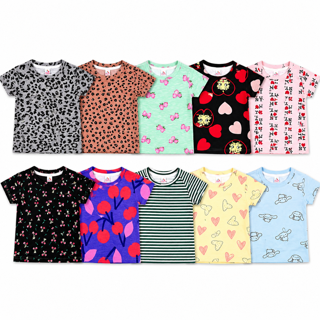 10 Cotton T-Shirt Combo pack