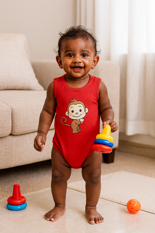 Premium Baby Plain Romper  - 3007
