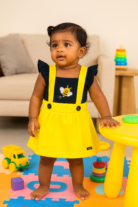 Baby Girl Frock & Shorts Set - 230