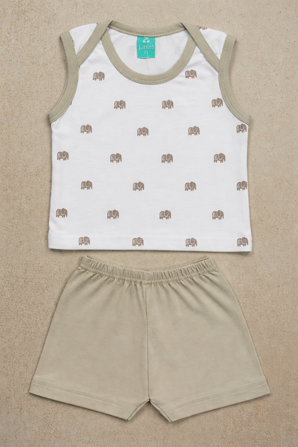 Premium Baby front Button Shorts Set-3002