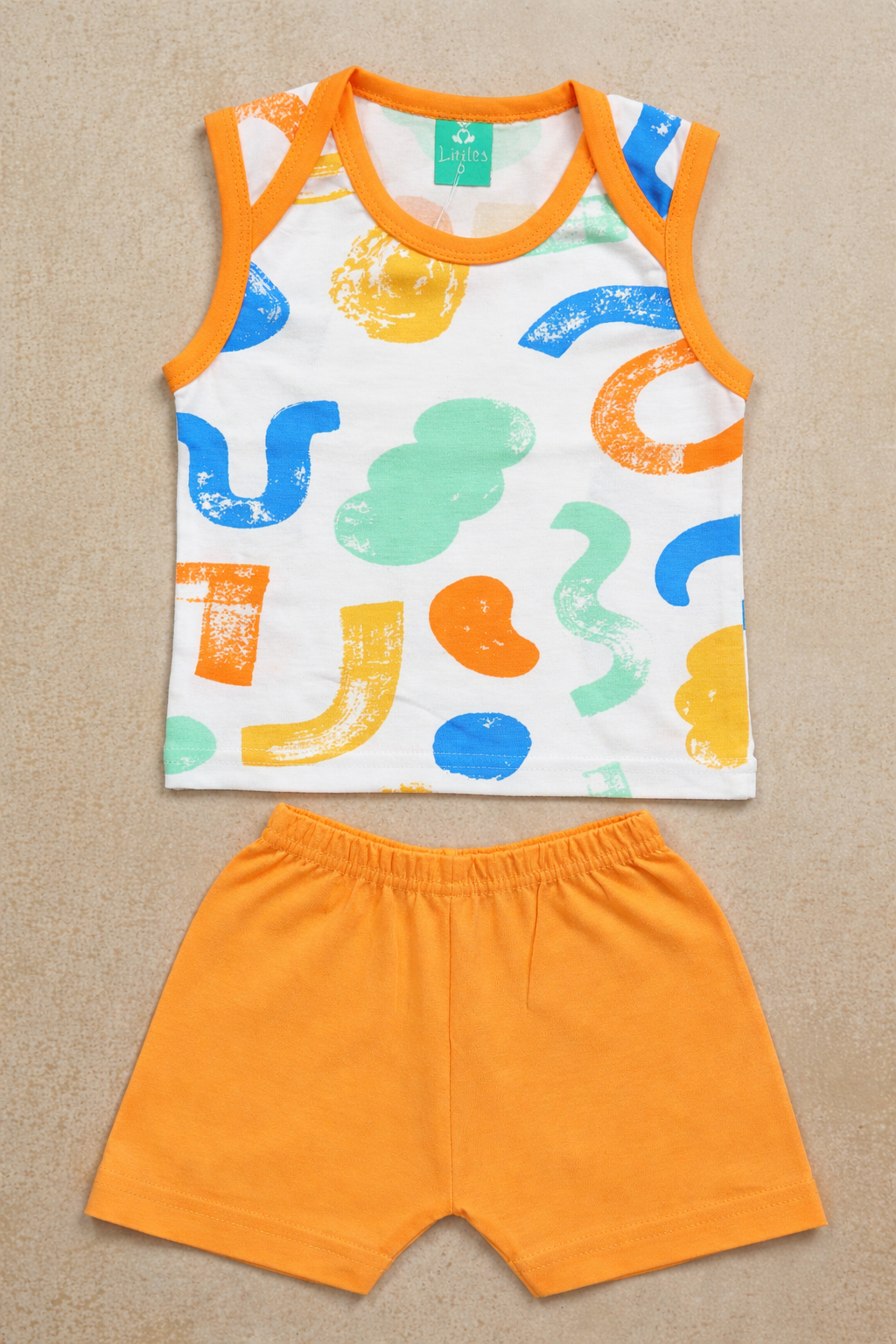 Premium Baby front Button Shorts Set-3002