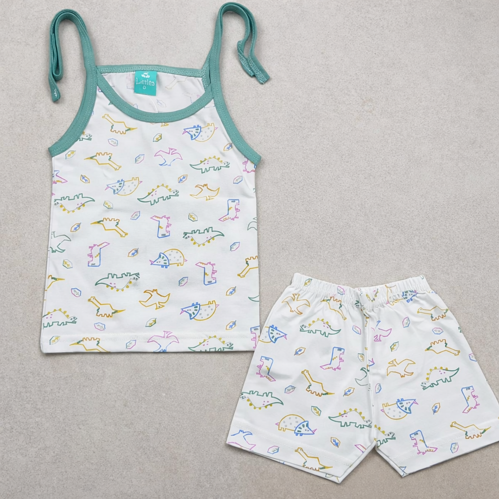Premium Baby Tie Knot Shorts Set - 3005