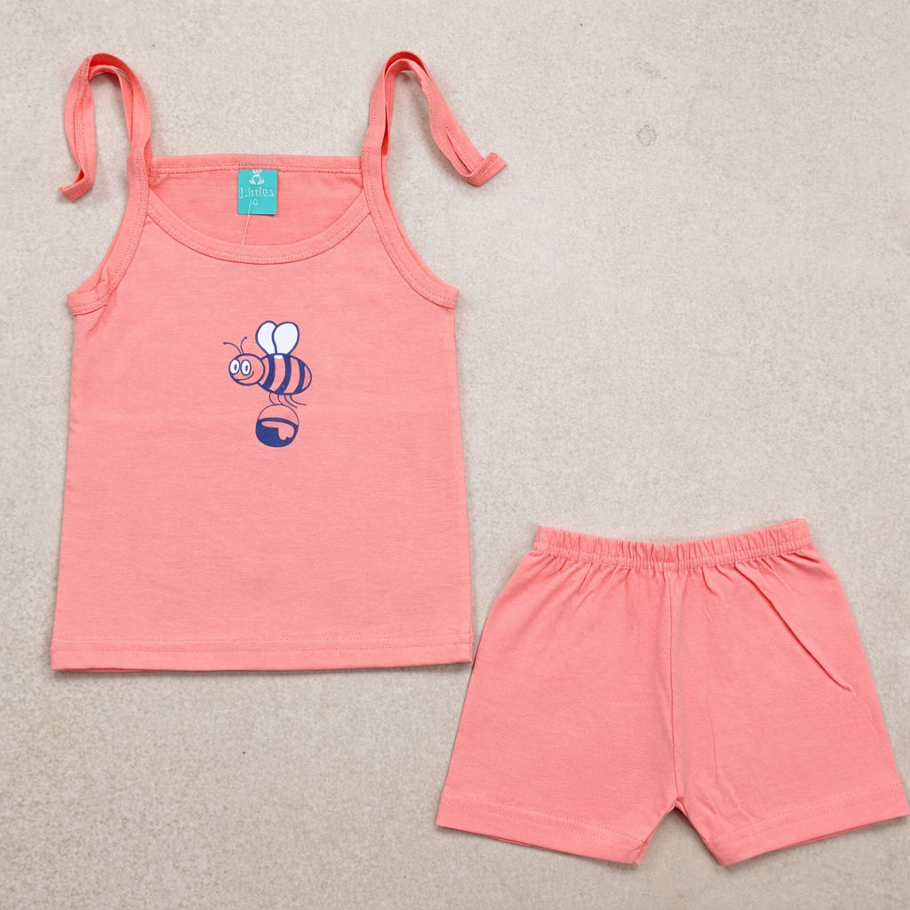 Premium Baby Tie Knot Shorts Set - 3005