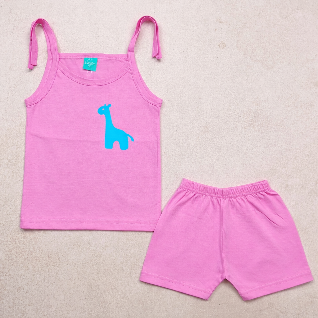 Premium Baby Tie Knot Shorts Set - 3005
