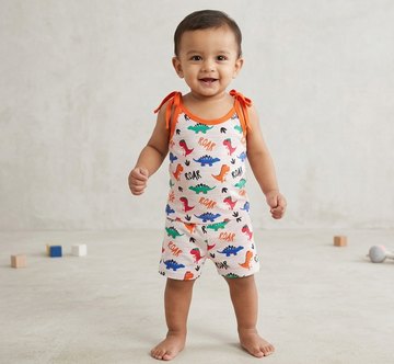 Premium Baby Tie Knot Shorts Set - 3005