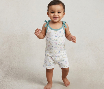 Premium Baby Tie Knot Shorts Set - 3005