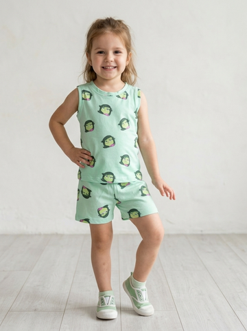 Premium Sleeveless Co-rd Shorts Set