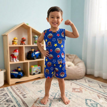 Premium Sleeveless Co-rd Shorts Set