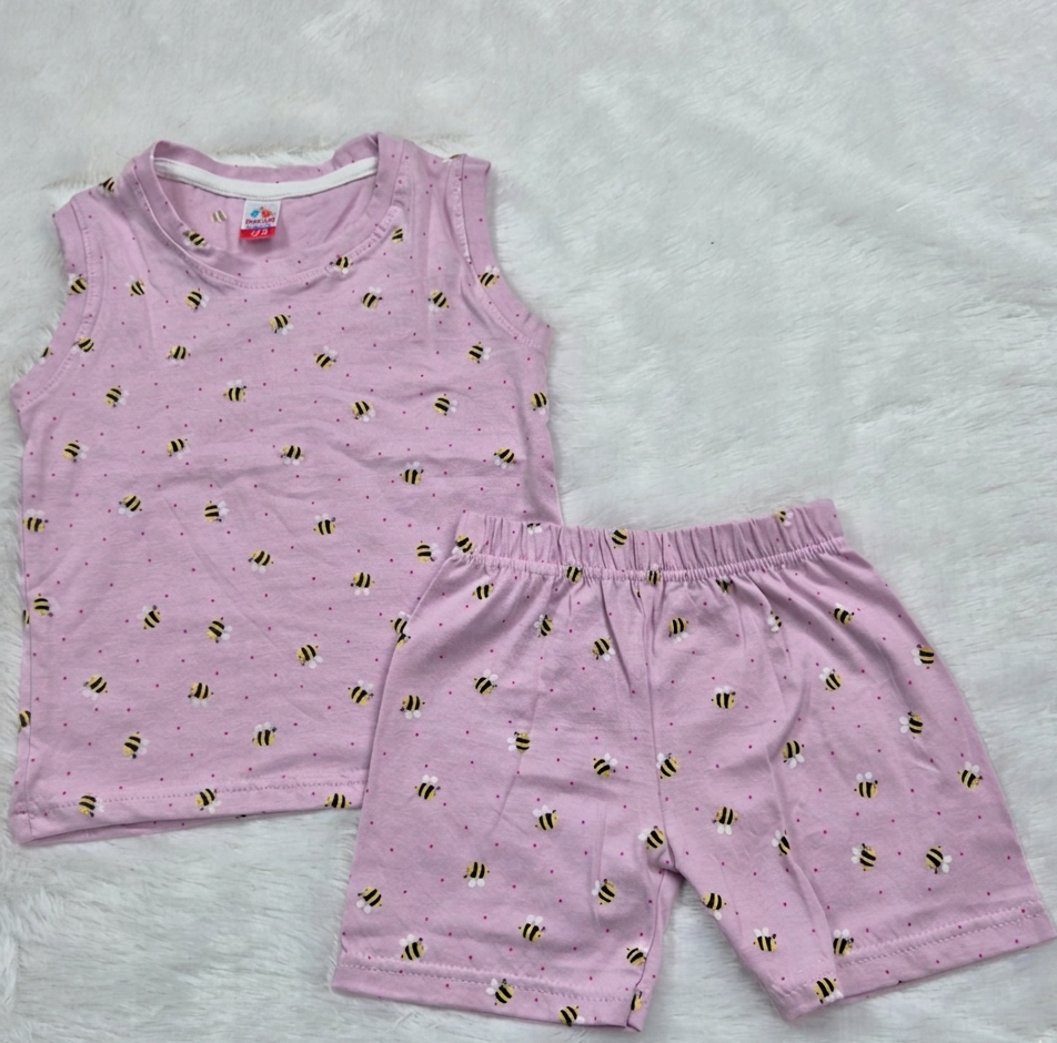 Premium Sleeveless Co-rd Shorts Set