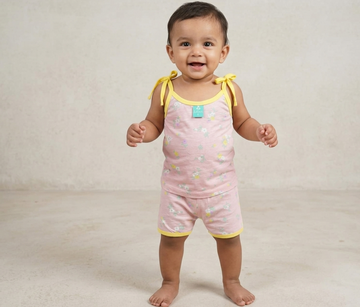 Premium Baby Tie Knot Shorts Set - 3005