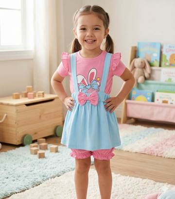 Premium Girl Fancy Frock Set