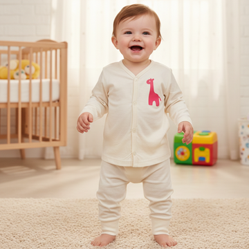 Premium Baby front Button Pant Set-3011