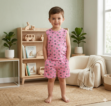 Premium Sleeveless Co-ord Shorts Set