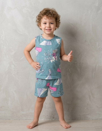 Premium Sleeveless Co-rd Shorts Set
