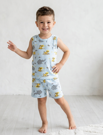Premium Sleeveless Co-rd Shorts Set
