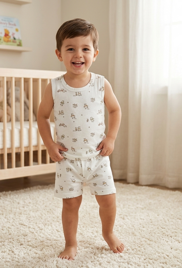 Premium Sleeveless Co-rd Shorts Set