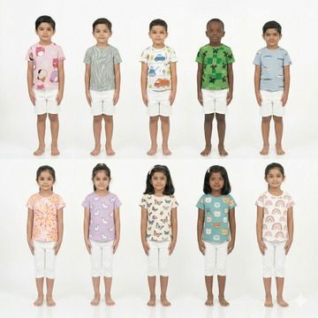 10 Cotton T-Shirt Combo pack