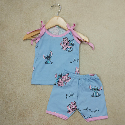 Premium Baby Tie Knot Shorts Set - 3005