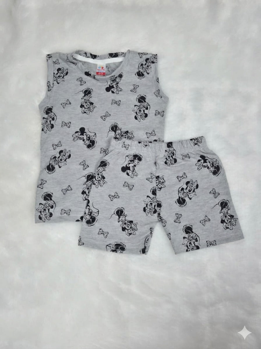 Premium Sleeveless Co-rd Shorts Set