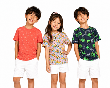 3 Cotton T-Shirt Combo
